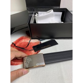 Versace Fashion Calf Leather Medusa Buckle 35mm Belt 