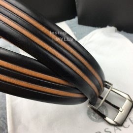 Versace New Leather Pin Buckle 35mm Business Leisure Belt Brown