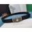 Versace Fashion Calf Leather Medusa Square Buckle 35mm Belt 