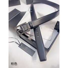 Versace Calf Leather Pin Buckle 35mm Business Belt