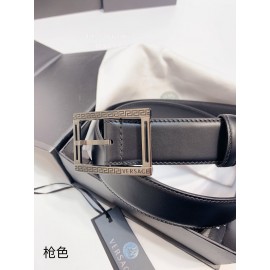 Versace Calf Leather Pin Buckle 35mm Business Belt