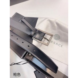 Versace Calf Leather Pin Buckle 35mm Business Belt