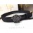 Versace Greek Fret Pattern Black Medusa Buckle 40mm Belt