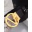 Versace Fashion Black Cowhide Gold V Buckle 40mm Belt