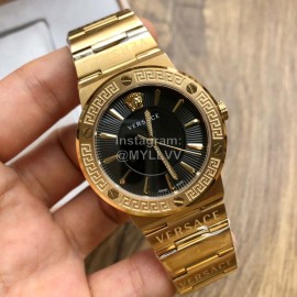 Versace Vevi Series Sapphire Crystal 50m Living Waterproof Watch Black