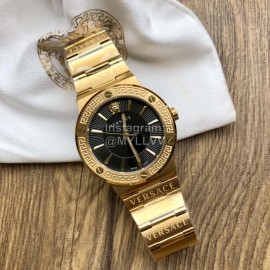 Versace Vevi Series Sapphire Crystal 50m Living Waterproof Watch Black