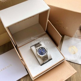 Versace Vevi Series Sapphire Crystal 50m Living Waterproof Watch Blue