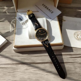 Versace Vcq Series Quartz Watch For Women Black