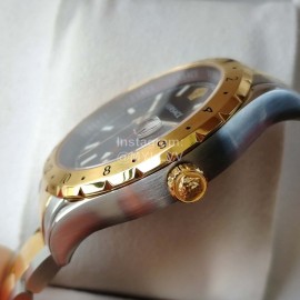 Versace Vcq Series Quartz Watch For Men And Women Brown