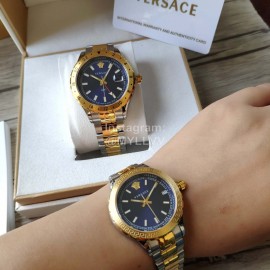 Versace Vcq Series Steel Strap Quartz Watch For Men And Women