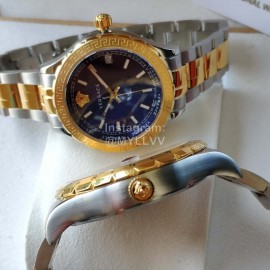 Versace Vcq Series Steel Strap Quartz Watch For Men And Women