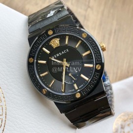 Versace Vevi Series Sapphire Crystal 50m Living Waterproof Watch For Men Black