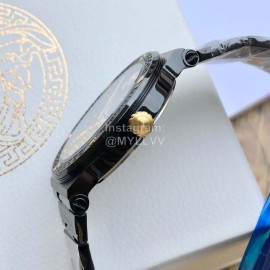 Versace Vevi Series Sapphire Crystal 50m Living Waterproof Watch For Men Black