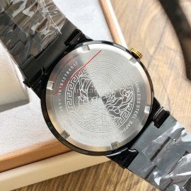 Versace Vevi Series Sapphire Crystal 50m Living Waterproof Watch For Men Black