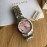 Versace Audrey V Steel Strap 38mm Dial Watch Pink
