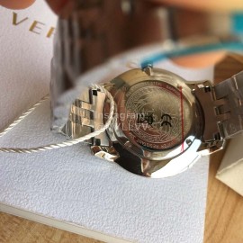 Versace Audrey V Steel Strap 38mm Dial Watch Pink