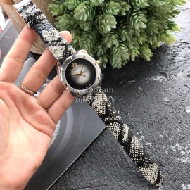 Versace Vebm Series 38mm Fine Steel Case Watch For Women White