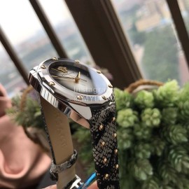 Versace Vebm Series 38mm Fine Steel Case Watch For Women White