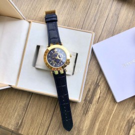 Versace Vebv Series Multifunctional Large Dial Watch For Men Navy