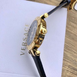 Versace Vebv Series Multifunctional Large Dial Watch For Men Navy