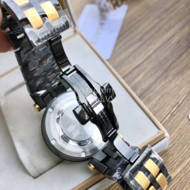 Versace Vebv Series Multifunctional Large Dial Steel Strap Watch For Men