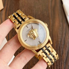 Versace Medusa Heads 43mm Dial Watch For Men Gold