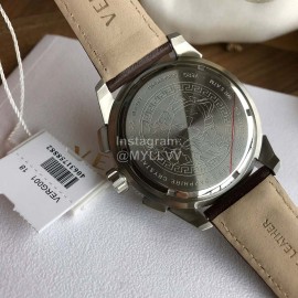 Versace Verg Series 43mm Dial Multifunctional Watch For Men Coffee