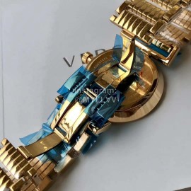 Versace P5q Diamond Inlaid Quartz Watch For Women Red