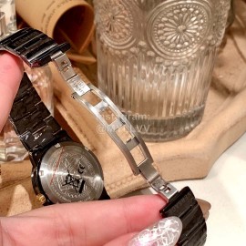 Versace Greca Logo Quartz Watch For Women Black