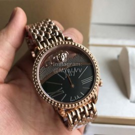 Versace Vas 38mm Dial Medusa Heads Krios’S Watch Black