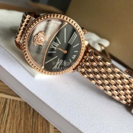 Versace Vas 38mm Dial Medusa Heads Krios’S Watch Black