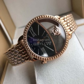 Versace Vas 38mm Dial Medusa Heads Krios’S Watch Black