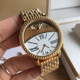 Versace Vas 38mm Dial Medusa Heads Krios’S Watch White