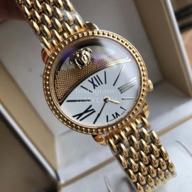 Versace Vas 38mm Dial Medusa Heads Krios’S Watch White