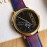 Versace The Manifesto Sapphire Crystal 38mm Dial Watch Purple