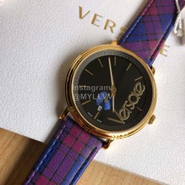 Versace The Manifesto Sapphire Crystal 38mm Dial Watch Purple