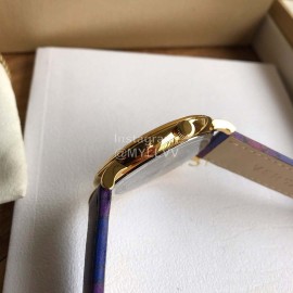 Versace The Manifesto Sapphire Crystal 38mm Dial Watch Purple