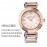 Versace Tribute Retro Roman Time Scale 35mm Dial Watch Rose Gold