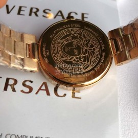 Versace 36mm Dial Steel Strap Quartz Watch For Women