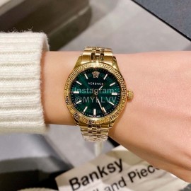 Versace Lenyium Lady 36mm Luminous Dial Watch