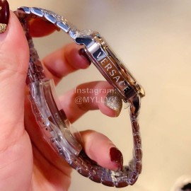 Versace Steel Strap Roman Numeral Dial Watch