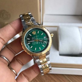 Versace V11 Sapphire Glass Waterproof Watch For Men And Women Green