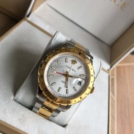 Versace V11 Sapphire Glass Waterproof Watch For Men And Women White