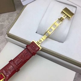Versace 36mm Dial Sapphire Mirror Quartz Watch Red