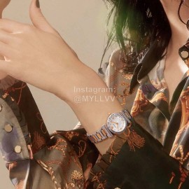 Versace Mini Vanity Sapphire Mirror Quartz Watch For Women