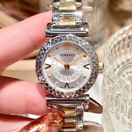 Versace Mini Vanity Sapphire Mirror Quartz Watch For Women