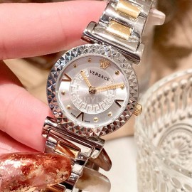 Versace Mini Vanity Sapphire Mirror Quartz Watch For Women
