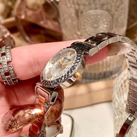 Versace Mini Vanity Sapphire Mirror Quartz Watch For Women