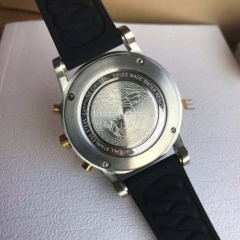 Versace Velt Series Rubber Strap 40mm Dial Watch For Women Pink