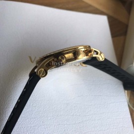 Versace Velt Series Rubber Strap 40mm Dial Watch For Women White